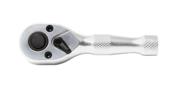 Трещотка реверсивная короткая с накаткой 3/8''(L-105мм 72зуб)