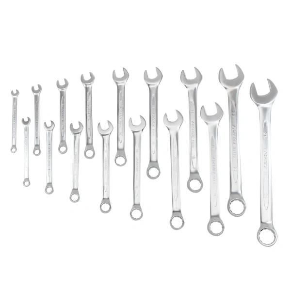 Набор ключей комбинированных 16пр.(6-19,22,24мм) в лотке