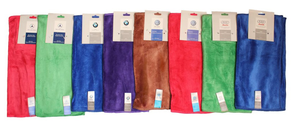 Салфетка микрофибра AUDI Original 330*330мм (10шт)