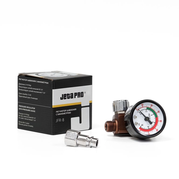 Регулятор давления с манометром JETA PRO JFR8