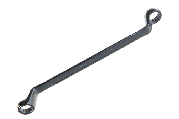 Ключ гаечный накидной W231921, изогнутый 75°, 19х21 мм