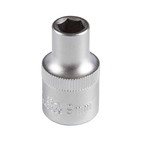 Головка торцевая стандартная шестигранная 1/2" 9 мм AFFIX AF00040009