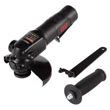 Пневматическая угловая шлифовальная машинка MIGHTY SEVEN QB-7215M (125 мм, 11000 об/мин, с рычажным выключателем)