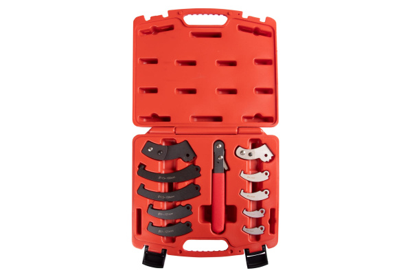 Набор радиусных шарнирных ключей МАСТАК 026-00011C, 19-166 мм, кейс, 11 предметов