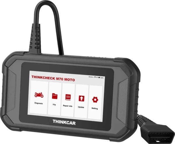Диагностический сканер для мотоциклов THINKCAR THINKCHECK M70 MOTO