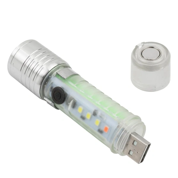 Фонарь аккумуляторный 500мАч, 100лм