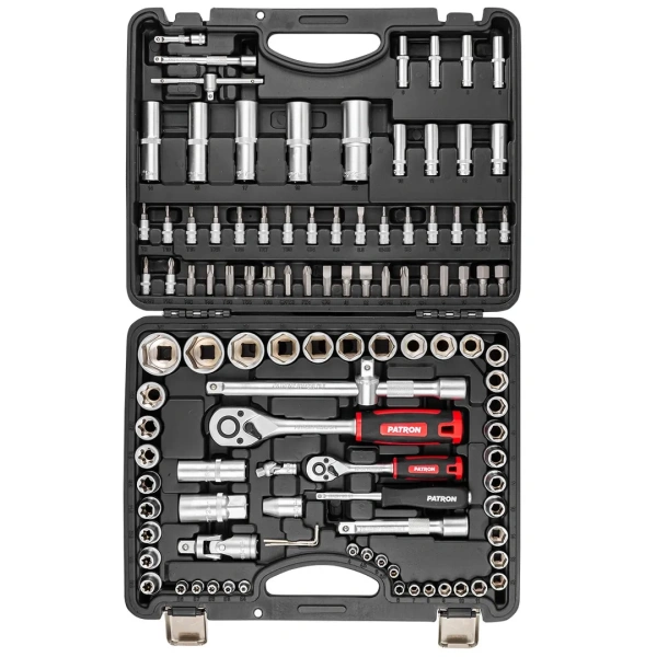 Набор инструментов 108пр.1/4'',1/2''(6гр.)(4-32мм)