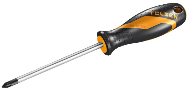 Отвертка крестовая "GRIPro" Phillips №2 150 мм TOLSEN TT20008