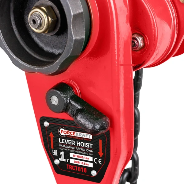 Лебедка подвесная трещоточная 1т (длина цепи - 1.5м)