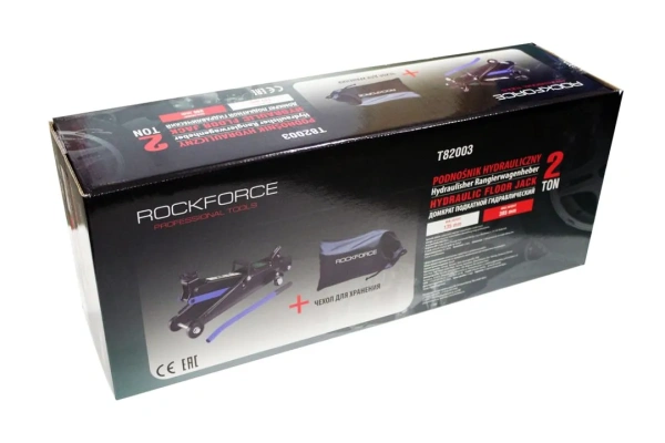 Домкрат подкатной гидравлический 2 т (h min 135мм, h max 385мм)