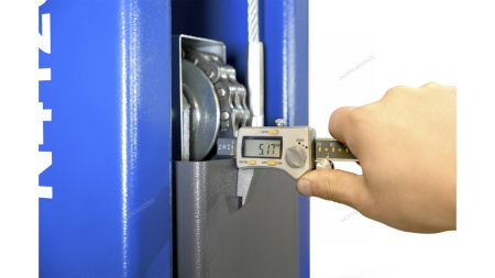 Подъемник двухстоечный NORDBERG N4120B_3+2 (4 т, 220 В/380 В, синий/серый)