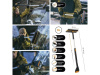 Щетка для снега 96-121см телескоп. со скребком X-series FISKARS