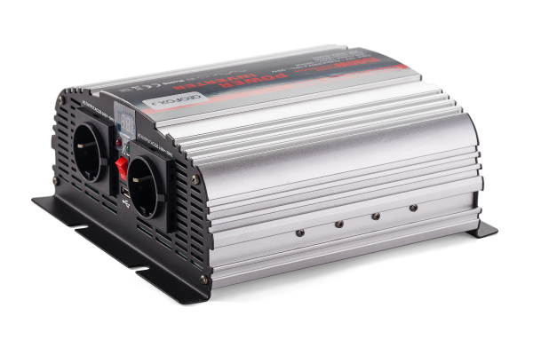 Автомобильный инвертор Geofox MD 1500W/12v- 2р