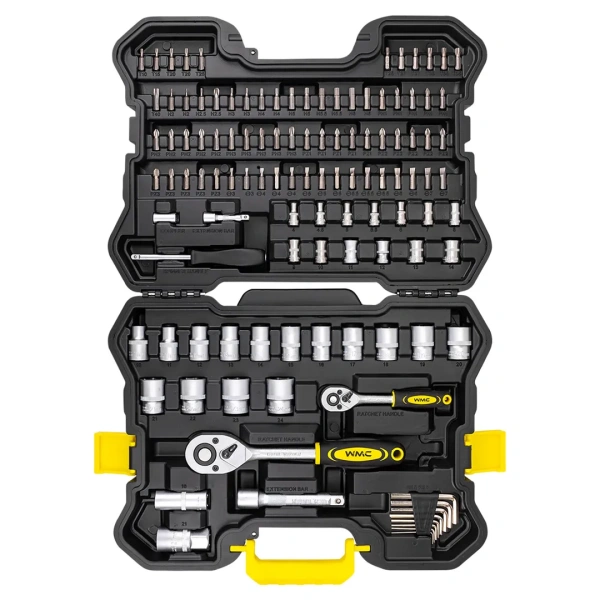 Набор инструментов 115пр. 1/4'', 1/2''(6гр.)
