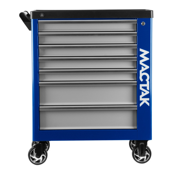 Тележка инструментальная НОВА МАСТАК 521-07580B (7 выдвижных ящиков, синяя)