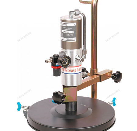 Установка пневматическая для раздачи густой смазки из бочек 20-60 л с тележкой NORDBERG NO5030