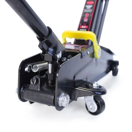 Домкрат подкатной гидравлический с резиновой накладкой 2 т (h min 135мм, h max 385мм)