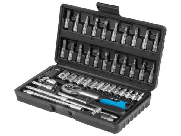 Набор головок и бит 46пр. TREK