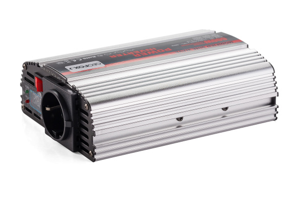 Автомобильный инвертор Geofox MD 600W/12v-2p