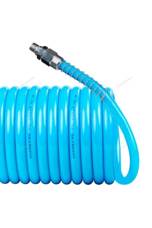 Шланг воздушный спиральный полиуретановый NORDBERG HS1015PU, Ø10х14 мм, 15 м