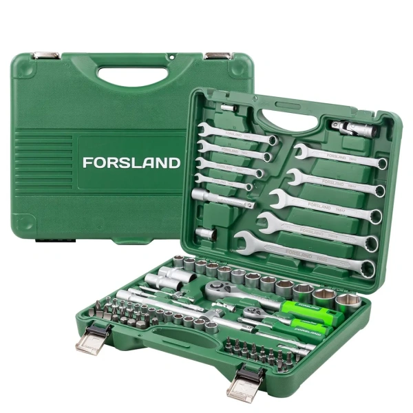 Набор инструментов 82пр.1/4'',1/2''(6гр.)(4-32мм)