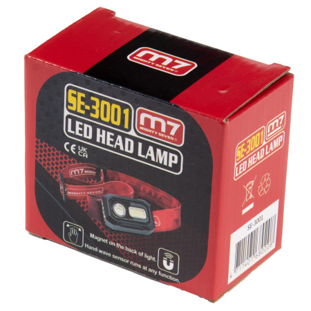 Гайковерт пневматический ударный MIGHTY SEVEN NC-6255QL (3/4", 1898 Нм, в комплекте налобный фонарь)