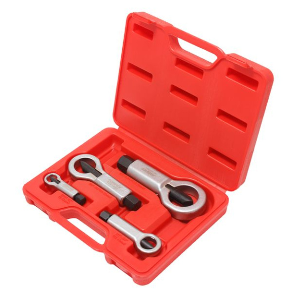 Набор гайколомов 4пр., (9-12, 12-16, 16-22, 22-27мм) в кейсе