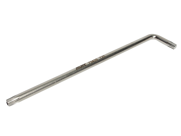 Ключ TORX Г-образный удлиненный JTC 73425 (T25H, L=126 мм)