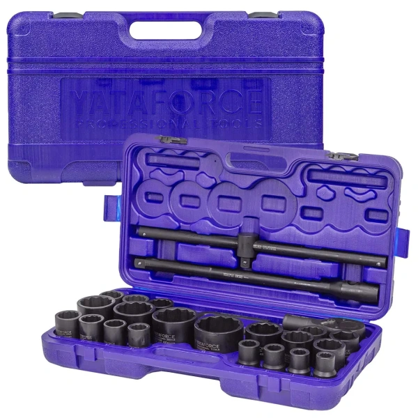 Набор инструментов ударных 26пр. 3/4''(12гр.)