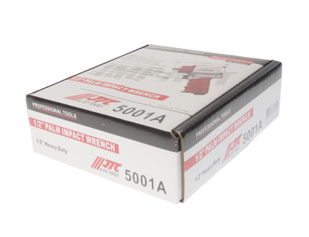 Гайковерт пневматический ударный JTC 5001A (1/2" 678Нм 10000об/мин. 158л/мин. 90PSI)