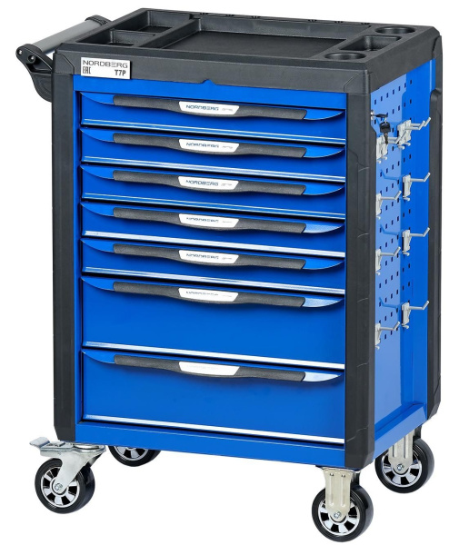 Тележка для инструмента c системой защиты от опрокидывания NORDBERG T7P