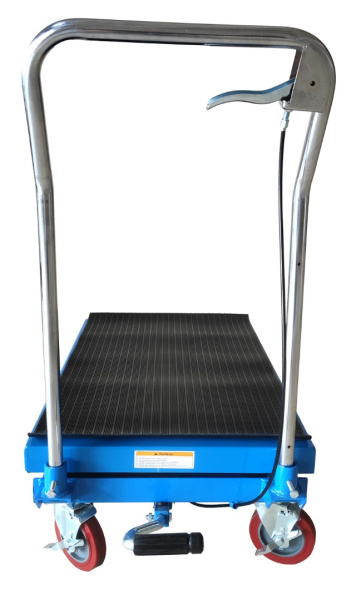 Тележка гидравлическая платформенная TLF-30 AE&T 300 кг