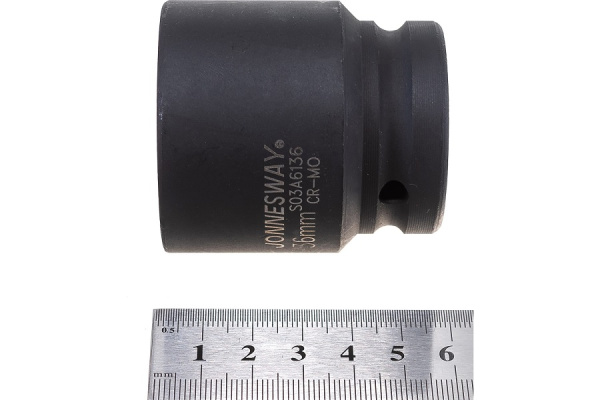 Головка торцевая ударная JONNESWAY S03A6136 (3/4";DR, 36 мм)