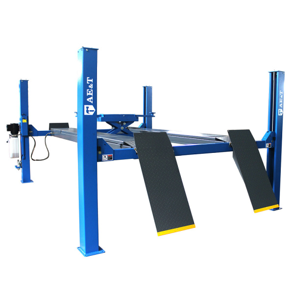 Подъемник четырехстоечный AE&T F3.5-4 (3.5т) с траверсой для сход-развала