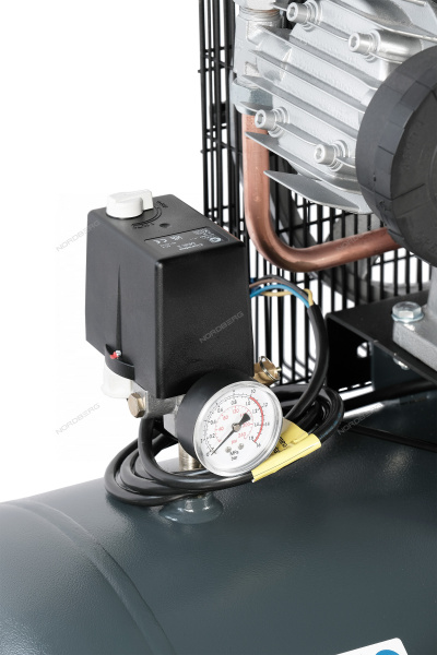 Компрессор поршневой с ременной передачей NORDBERG NCP300/950 (380В, ресив. 270л, 950л/мин)