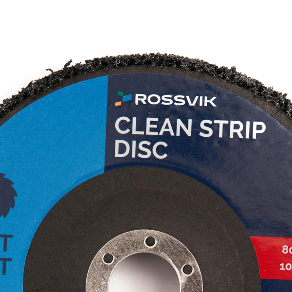 Круг зачистной из синтетического волокна ROSSVIK 150х22 (150*22 мм, черный, 80 м/с, 10200 об/мин)