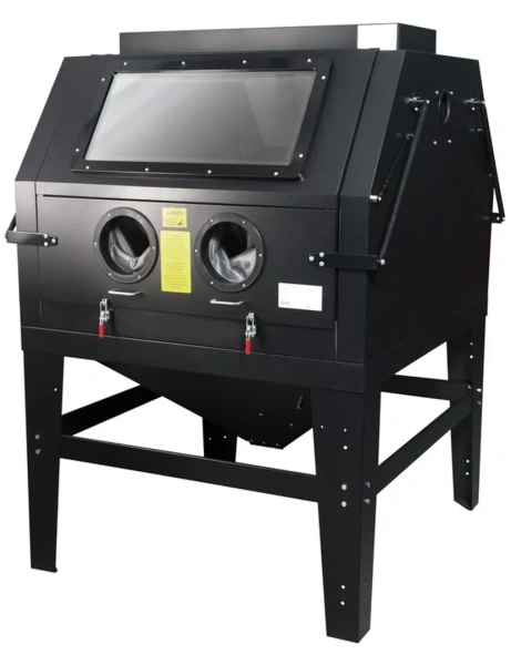 Пескоструйная камера с электродвигателем для очистки воздуха 1200л