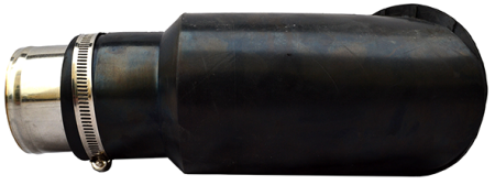 Наконечник TG-N076X предназначен для работы с различными выхлопными трубами, 76 мм