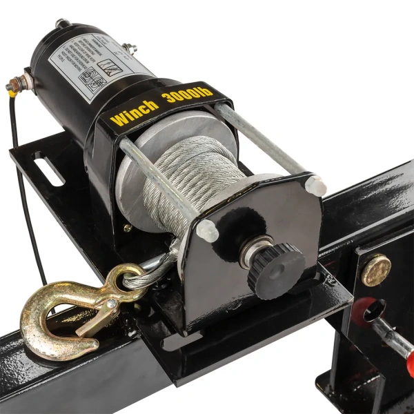 Кран для пикапа с электрической лебедкой (max грузоподъемность 0.5 т, h min - 1200мм, h max - 2200мм)