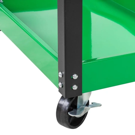 Тележка инструментальная металлическая 3-х полочная