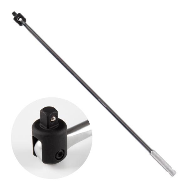 Вороток 1/2", 750 мм, с шарниром MACTAK 011-40750