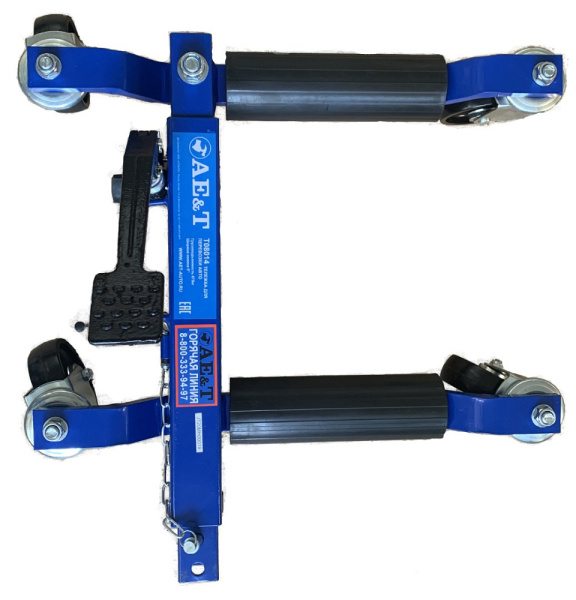 Тележка для перевозки авто AE&T Т08014 675кг (9) гидравлическая