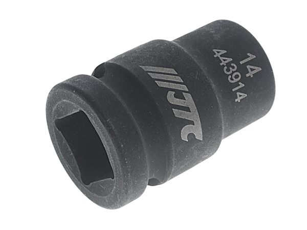 Головка торцевая 12-ти гранная ударная JTC 443914 (1/2", 14 мм, L=38 мм)