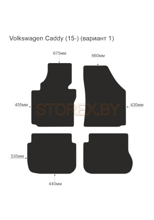 Volkswagen Caddy (15-) (вариант 1) copy