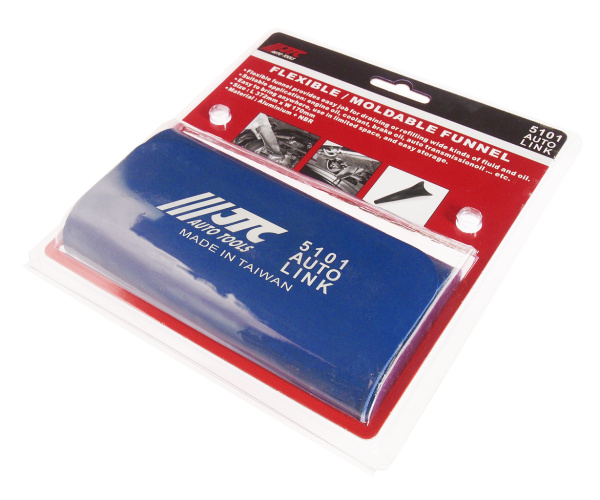 Воронка гибкая формируемая JTC 5101 (алюминий+нитрильный каучук, 170 мм, L=372 мм)