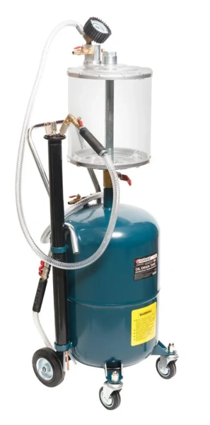 Маслоотсос пневматический с предкамерой и комплектом щупов,38л