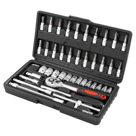 Набор инструмента 46пр. 1/4''(6-гран.)(4-14мм)