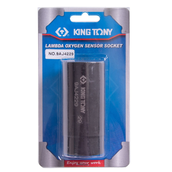Головка KING TONY 9AJ4229 для датчика давления масла 1/2", 29 мм, разрезная, глубокая