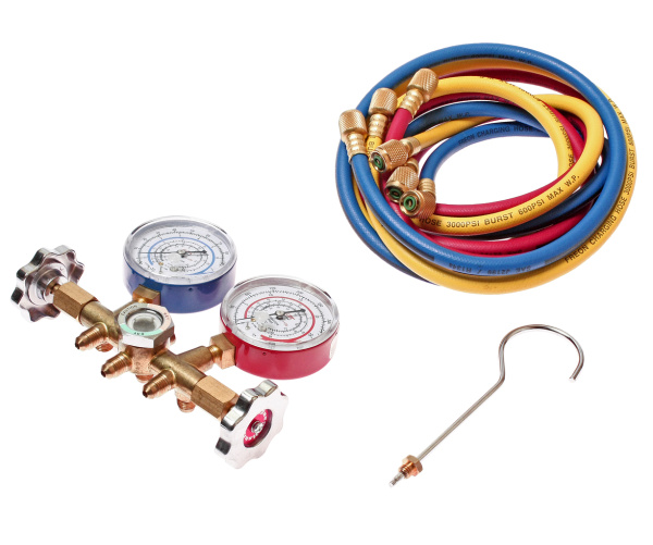 Устройство для заправки автокондиционера R-12 JTC 1106 (L=150 см)