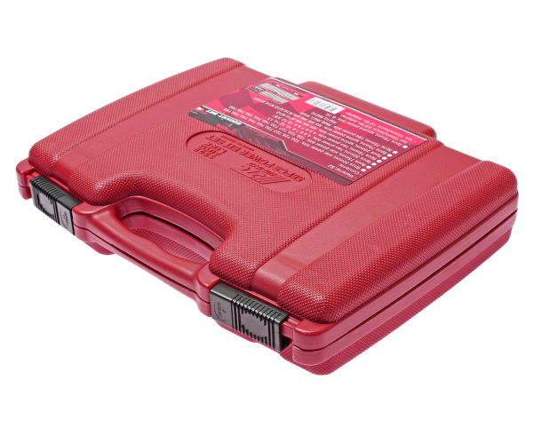 Набор бит HEX, TORX, SPLINE, RIBE 6-ти гранных JTC 3509 (1/2", 3/8", 2 держателя, 58 предметов в кейсе)